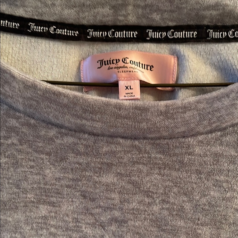 Juicy Couture Gray Long Sleeve Top - Picture 2 of 4